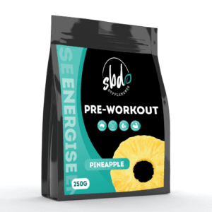 SBD Supplements Pre-Workout 250g Pineapple front